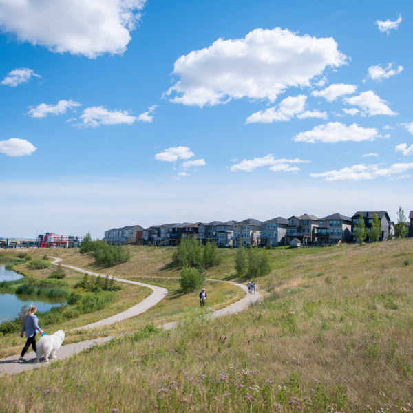 Glacier Ridge will be home to parks, pathways and storm ponds