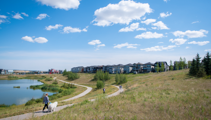 Glacier Ridge will be home to parks, pathways and storm ponds